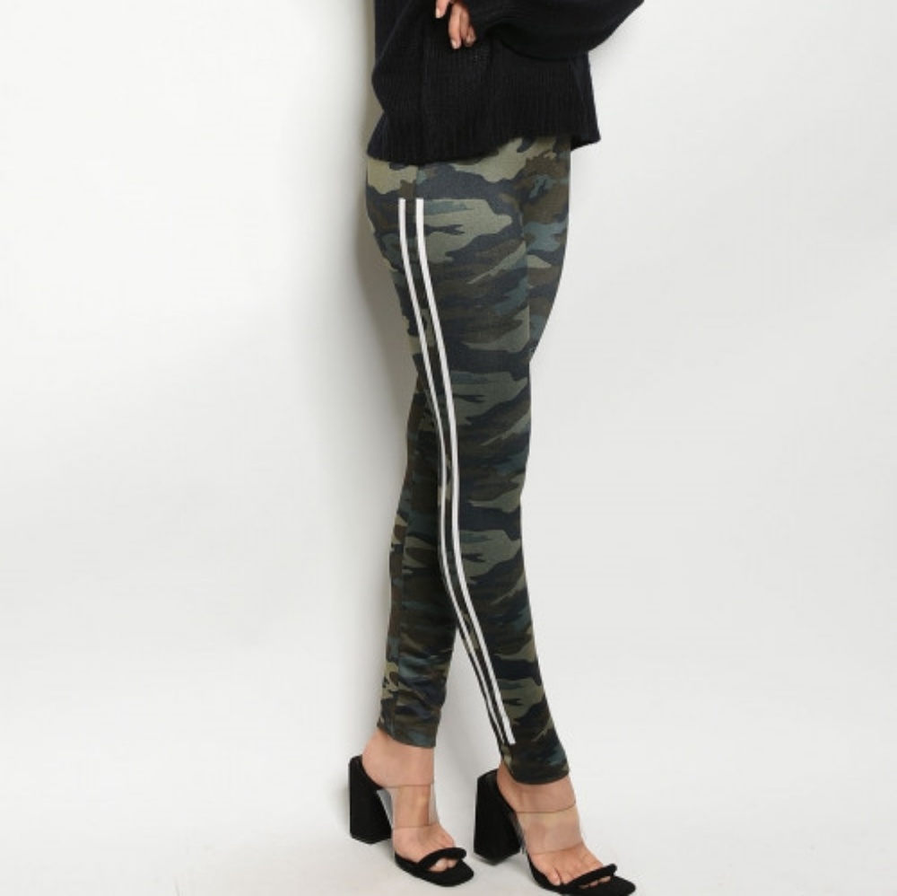 Fleece Lined Camo Legging